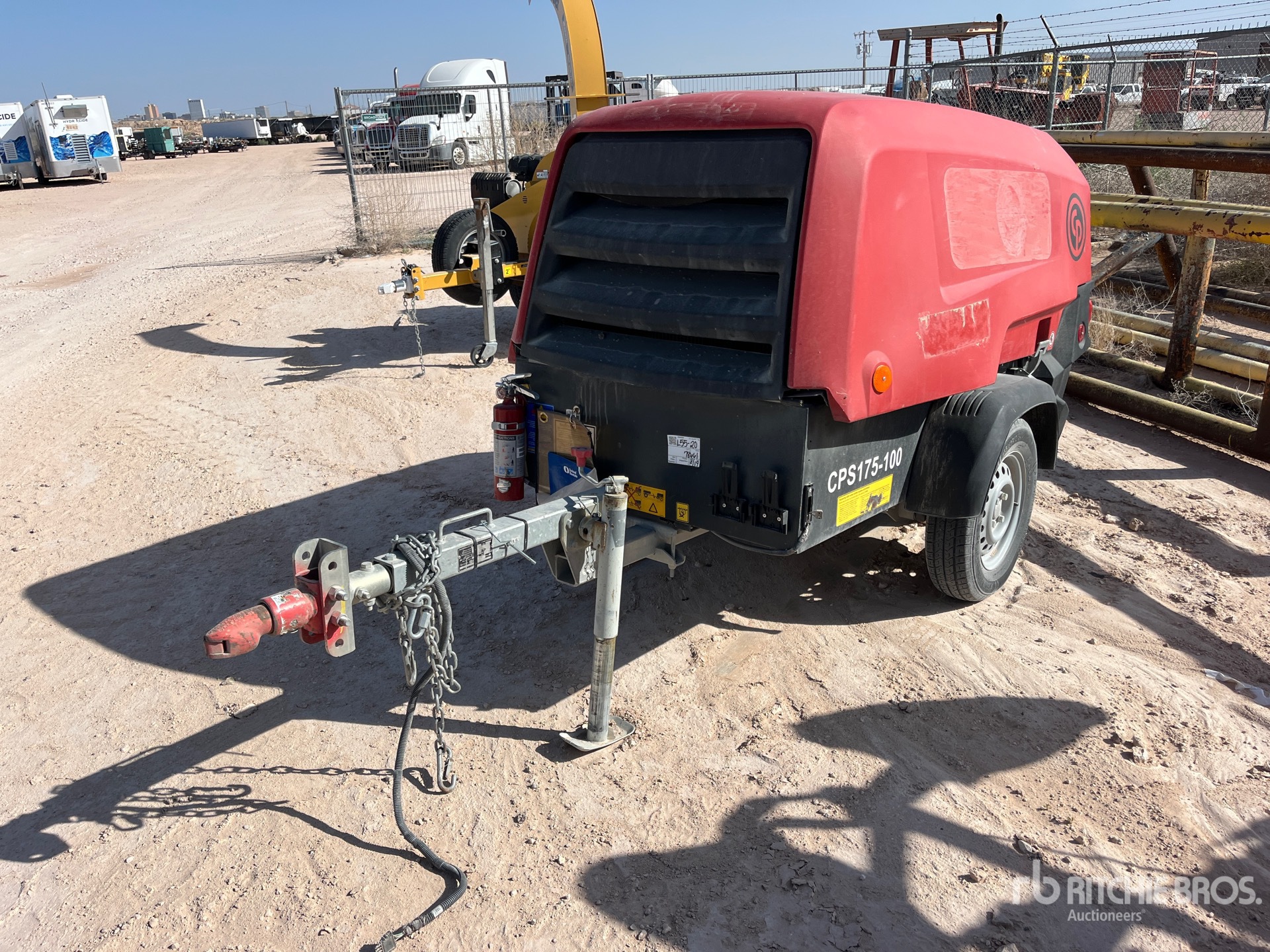 2023 Atlas Copco CPS 175-100 CW 175 cfm Mobile Air Compressor