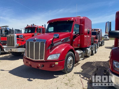 2015 Peterbilt 579 8x4 Tri/A Sleeper Truck Tractor