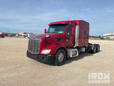 2016 Peterbilt 579 8x4 Tri/A Sleeper Truck Tractor