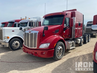 2016 Peterbilt 579 8x4 Tri/A Sleeper Truck Tractor