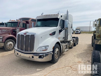 2016 Peterbilt 579 8x4 Tri/A Sleeper Truck Tractor
