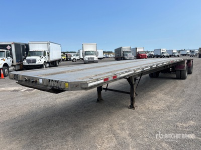 1999 Benson 48 ft T/A Spread Axle Remolque caja abierta
