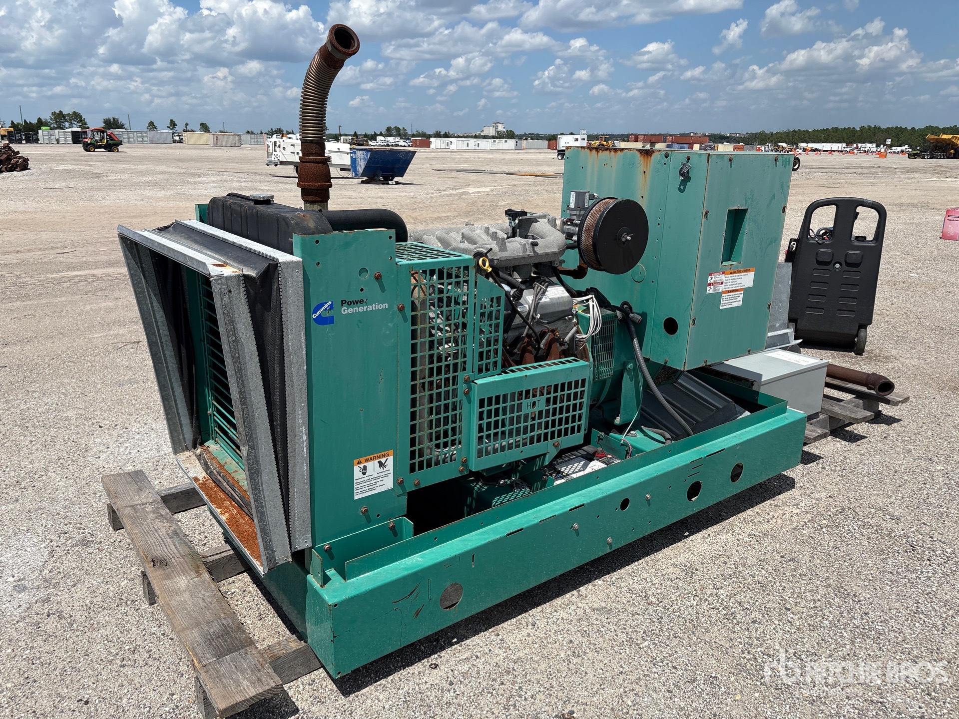 Cummins 47 kW Skid-Mounted Generator Set