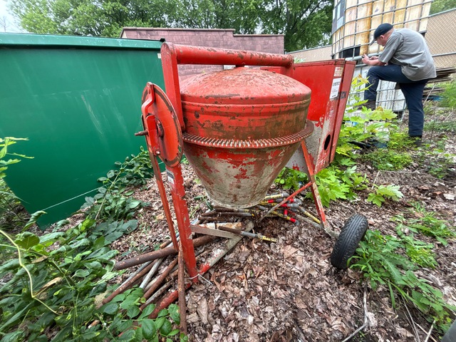 Essick 350 3.5 cft Portable Concrete Mixer