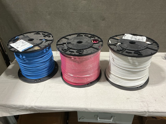 (22) Spools of Communication Cables (22) Spools of Communication Cables