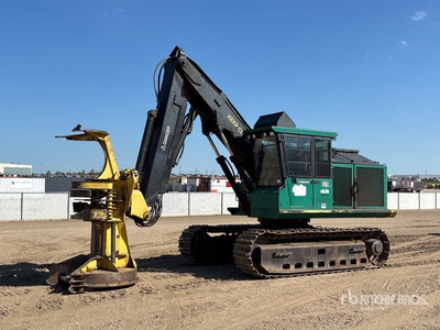 Timberjack 618 آلة تقطيع الأشجار بجنزير