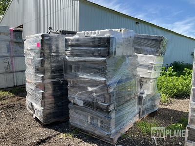 (4) Pallets of Assorted Storage Cases