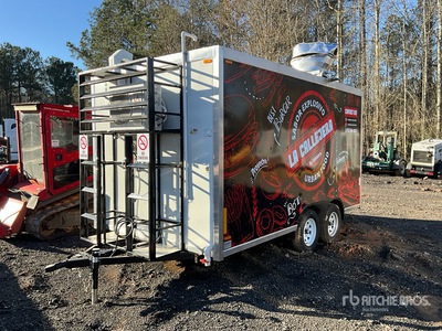 2025 The Fud Trailer 14 ft T/A Food Concession Trailer