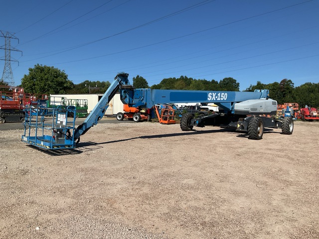 2015 Genie SX-150 4WD Diesel Telescopic Boom Lift 2015 Genie SX-150 4WD Diesel Telescopic Boom Lift