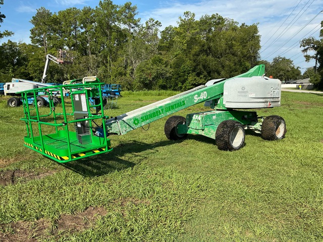 2017 Genie S-40 4WD Diesel Telescopic Boom Lift 2017 Genie S-40 4WD Diesel Telescopic Boom Lift