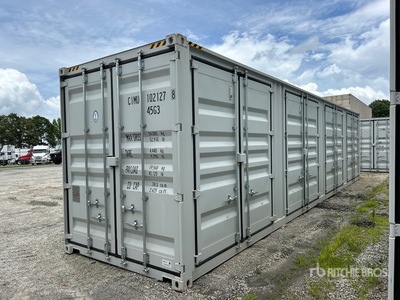 2025 40 ft High Cube Multi-Door Storage Container