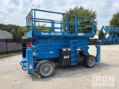 2017 Genie GS-5390 Diesel 4x4 Scissor Lift