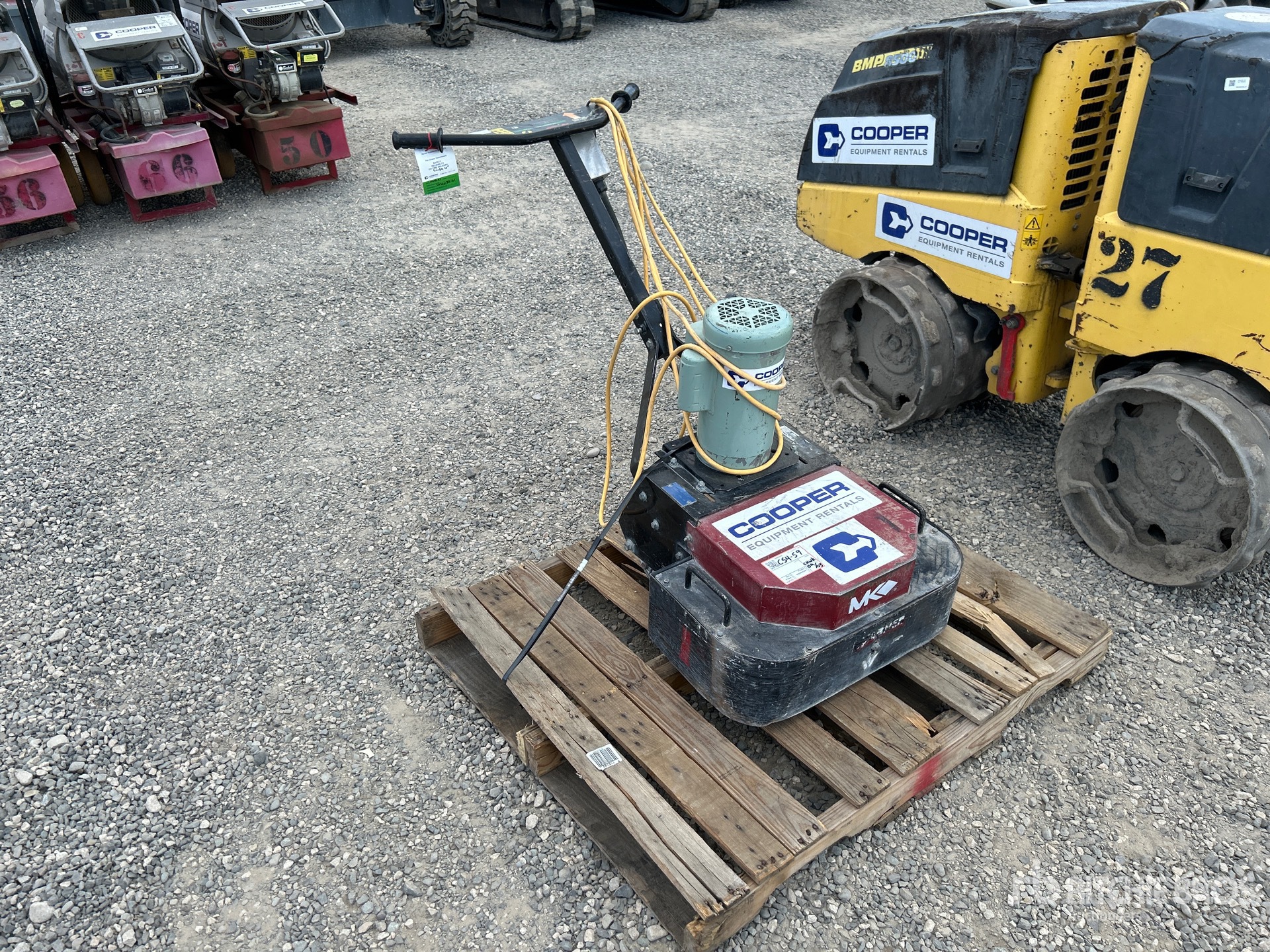 D/H Electric Concrete Grinder