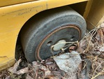 Chassis Lift with Left Rear Tire
