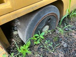 Chassis Lift with Right Rear Tire