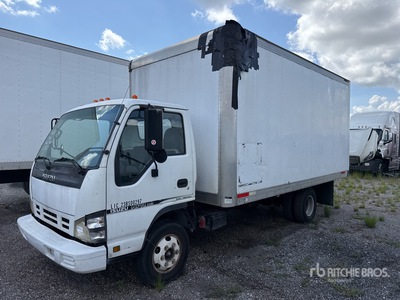 2007 Isuzu NPR 4x2 Moving Van Truck (Inoperable)