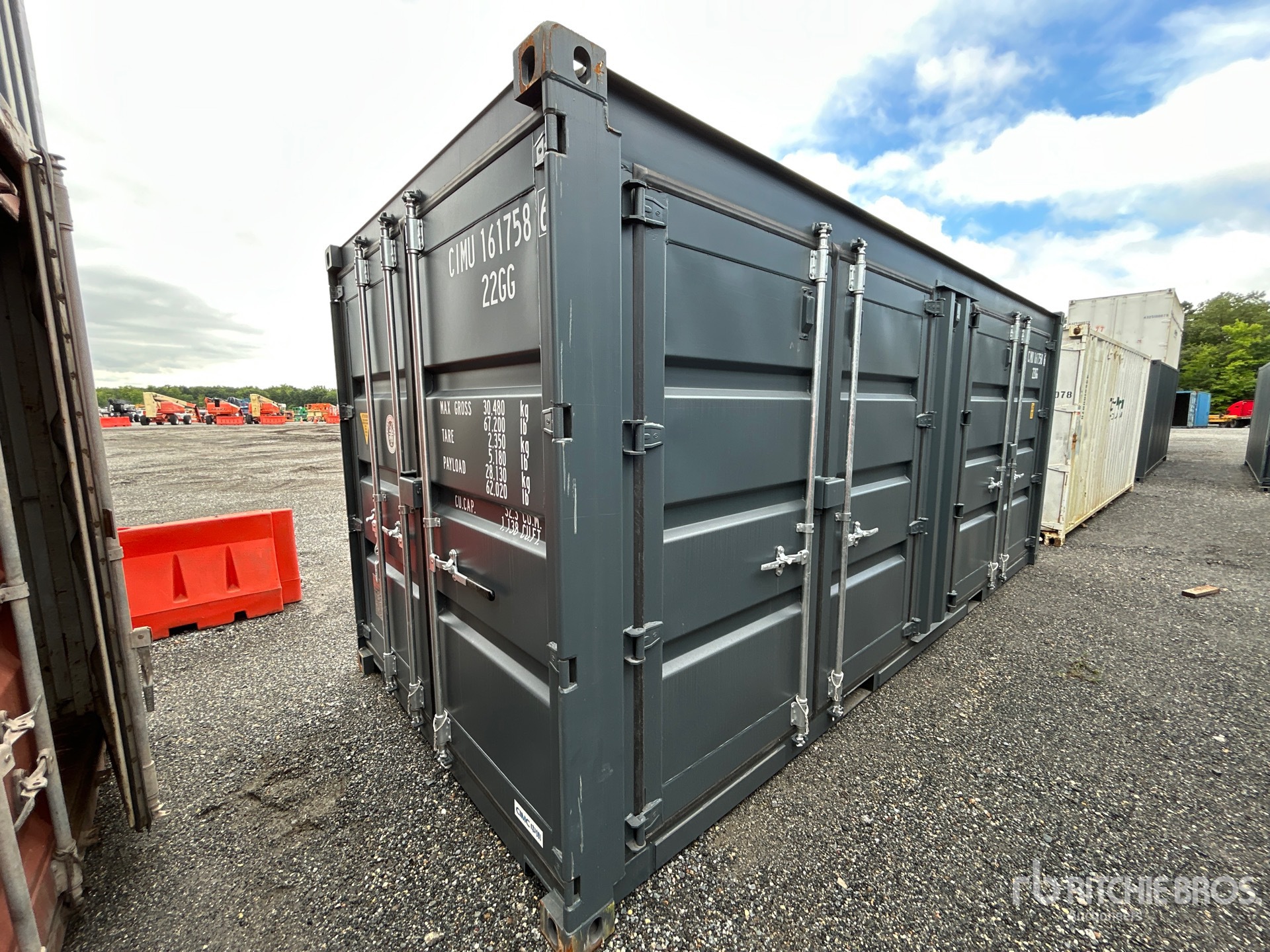 20 ft Standard Multi-Door حاويات تخزين