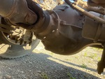 Underbody with Rear Drive Axle