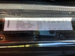 General Appearance with Motor Vehicle Safety Standards Label