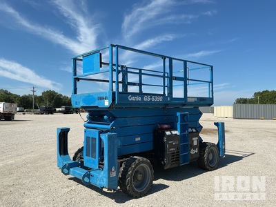 2017 Genie GS-5390 RT Diesel 4x4 Scissor Lift