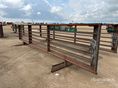 Quantity of (5) 24 ft x 5 ft 4 in Livestock Panel