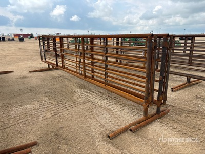 Quantity of (2) 24 ft x 5 ft 4 in Livestock Panel