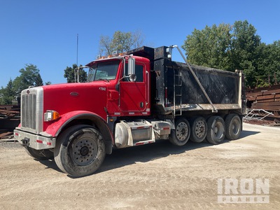 2011 Peterbilt 367 10x4 Twin-Steer Quad/A Dump Truck