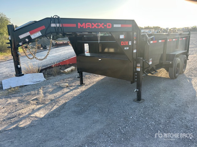 2027 MAXX-D DJX 14 ft T/A Dump Utility Trailer