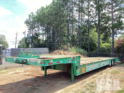 2014 Trail King TK80HT-48 48 ft T/A Hydraulic Tail Trailer
