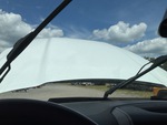 Cab with Windshield Wipers Operational