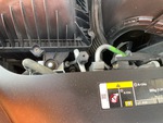 Engine with A/C Compressor