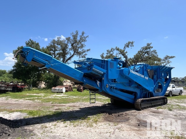 2003 Terex Pegson Trakpactor 428 Tracked Impact Crusher Plant