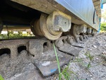 Undercarriage with Left Track Rollers