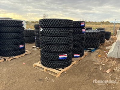 Quantity of (12) Taitong 11R24.5 اطارات المواصلات (Unused)