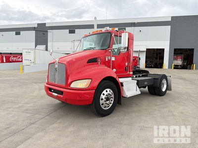 2011 Kenworth T370 Hybrid 4x2 Day Cab Truck Tractor