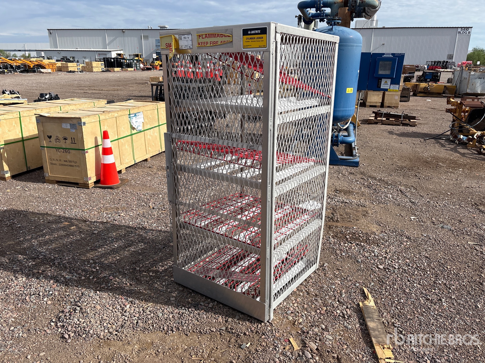 JustRite 23003 LPG Tank Storage Container Tank