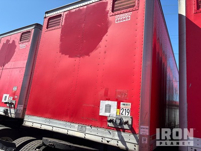 2007 Trailmobile 36 ft x 102 in T/A Remorque fourgon