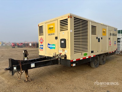 2018 Doosan HP1600WCU-T4F Mobile Air Compressor
