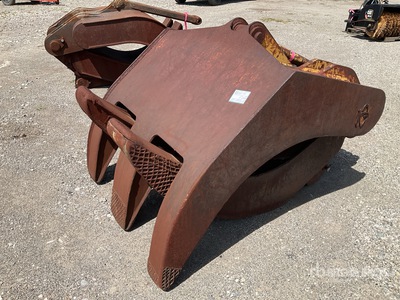 52 in Q/C Excavator Grapple - Fits Cat 345