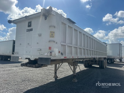 2000 Rolls Bent 1140H6666 40 ft T/A Aluminum Remorque à benne basculante arrière
