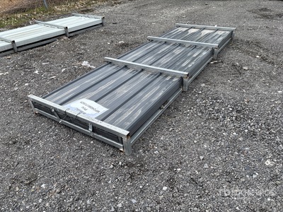 Quantity of (100) 2025 Machpro S3048C 3 ft x 10 ft PPGI Corrugated Sheet Materiale edile (Unused)