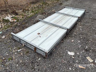 Quantity of (100) 2025 Machpro S3048C 3 ft x 10 ft PPGI Corrugated Sheets Materiale edile (Unused)
