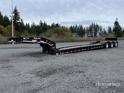 2020 Trail King TK110HDG 55 ton Tri/A Removable Gooseneck Remorque Surbaissée