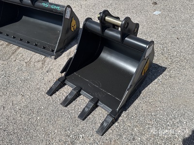 Trojan 35CL 24 in Digging Cazo para excavadora - Fits 40 mm Cat 303, 303.5, 304 Case, New Holland, Kobelco SK35 Deere/Hitachi 35D/G (Unused)
