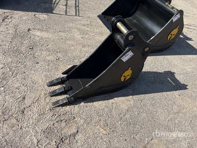 Trojan 50CL 12 in Digging Cazo para excavadora - Fits 45 mm Cat 305, 305.5 Komatsu PC45/50/55 Hyundai R55, Hitachi/Deere 50D/G Case, New Holland, Kobelco SK50 Bobcat E50/341/337