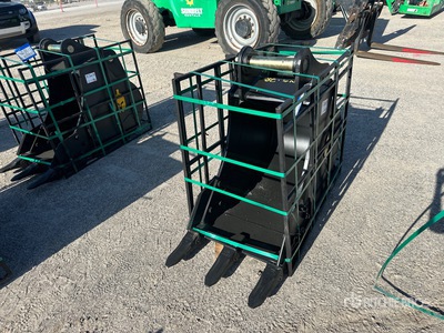 Trojan 120CL 24 in Digging Cazo para excavadora - Fits 65 mm Cat 311/312/313/314 Kobelco 140 Deere/Hitachi ZX120/135 Case 130/135, Doosan DX140 (Unused)