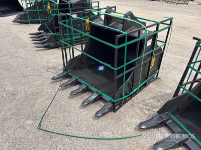 Trojan 120CL 42 in Digging Excavator Bucket - Fits 65 mm Cat 311/312/313/314 Kobelco 140 Deere/Hitachi ZX120/135 Case 130/135, Doosan DX140