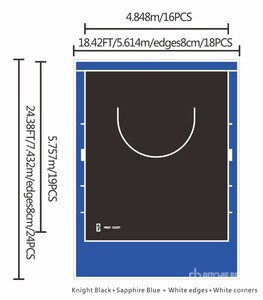 24 ft x 18 ft Basketball Court (Unused)