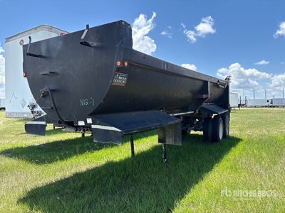 1985 Fruehauf 28 ft T/A Frameless Przyczepa wywrotka