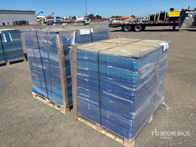 Quantity of (2) Pallets of 60 ft x 30 ft Pickleball Court (Unused)